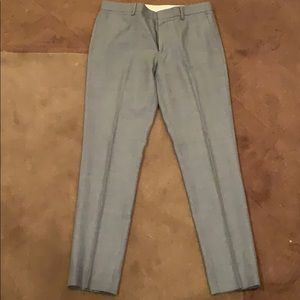 J. Crew Bowery Slim Fit Light Gray Dress Pants